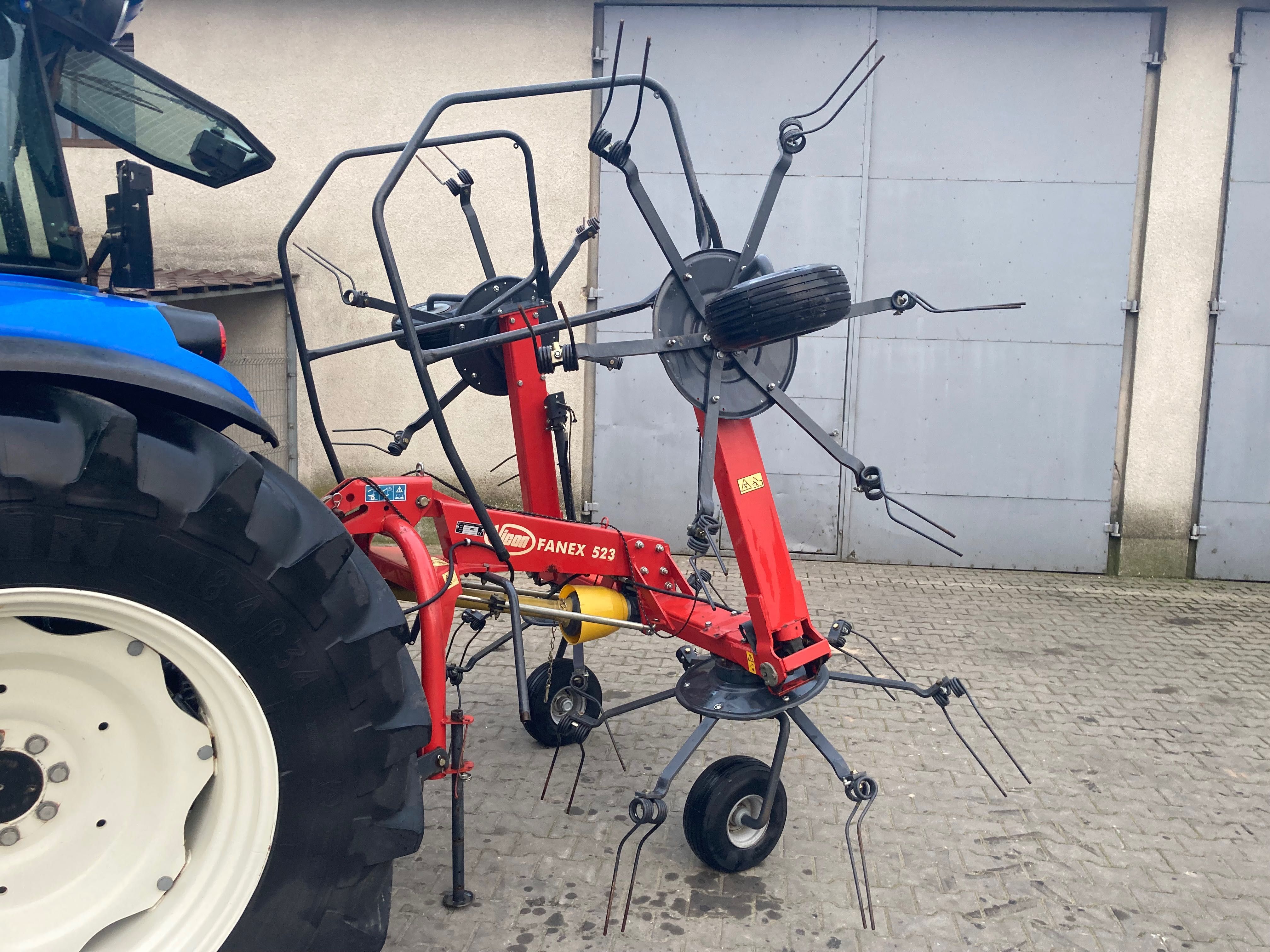 Przetrząsarka Vicon Fanex 523 ( Krone, Claas) Jak nowa!!!