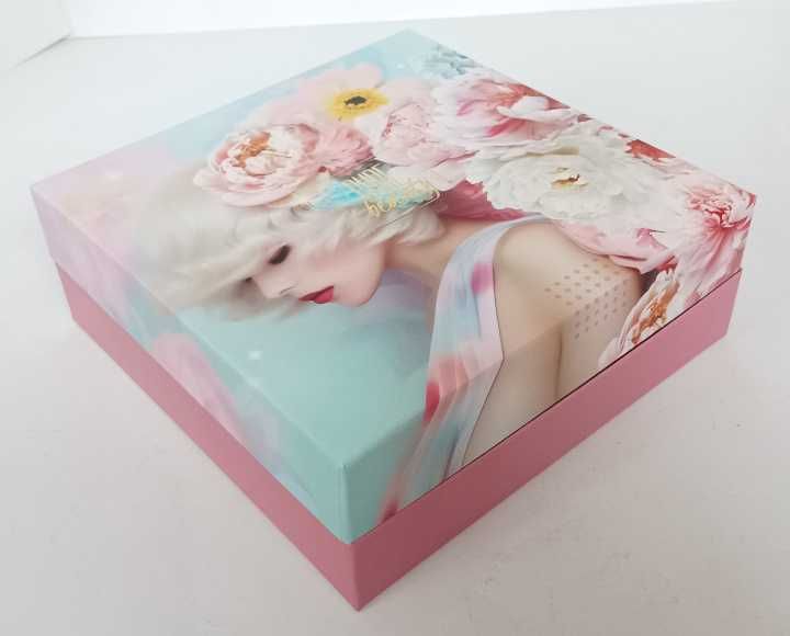 Pudełko ozdobne na prezent box po Pure Beauty wzór nr 24