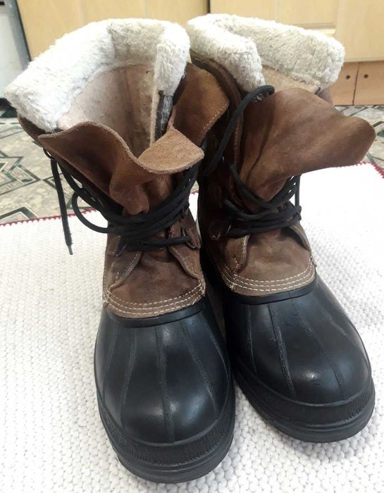 Мужские замшевые-утеплённые сапоги KAMIK WATERPROOF