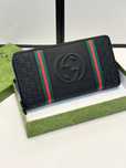 Carteira longa em pele mate Gucci