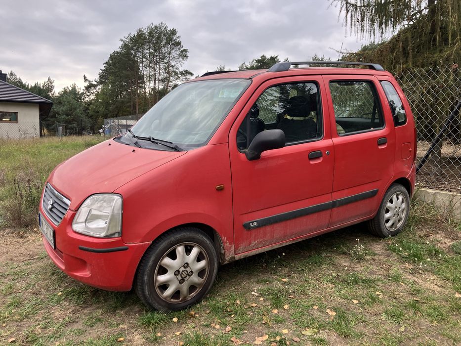 Suzuki Wagon 1,3 2003, przegląd, ubezpieczenie, stan dobry