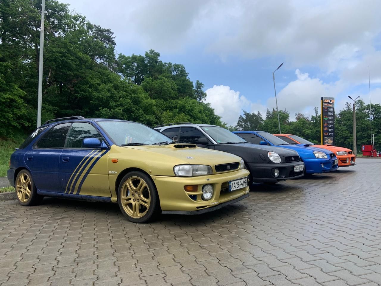 Субару импреца GC WRX