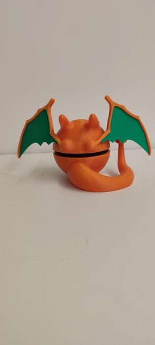 Charizard pokeball pokemon 3d