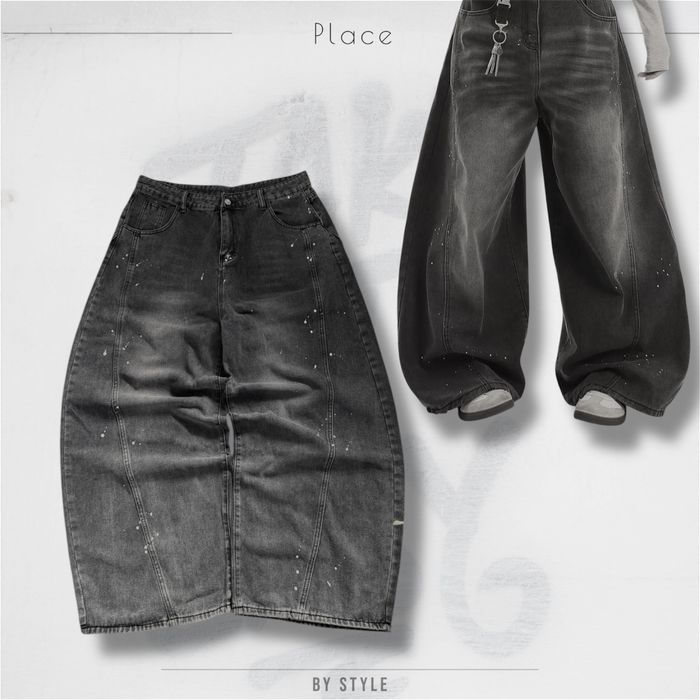 Opium baggy jeans широкі джинси bershka black oversized acne st балони