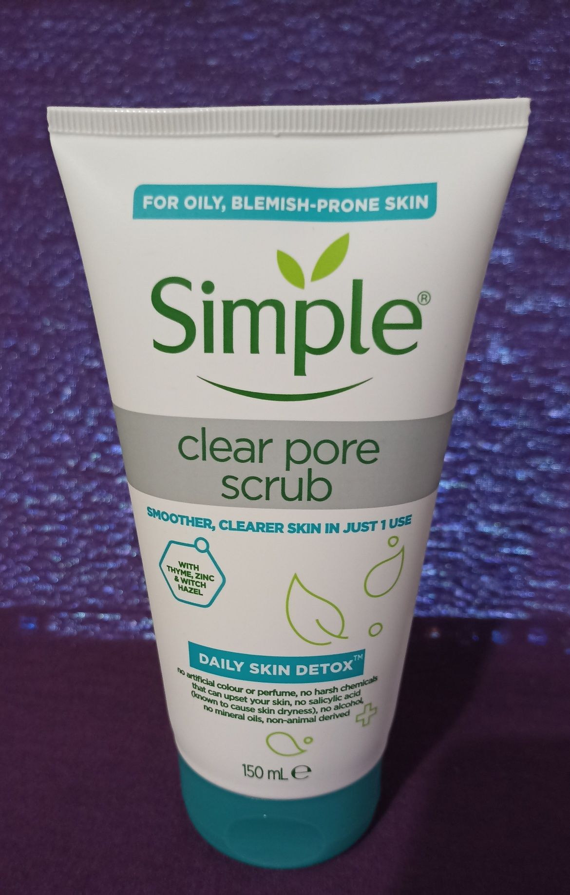 Скраб очишающий для пор Simple