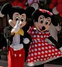 Mascotes Mickey e Minnie