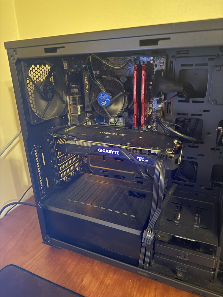 PC Gaming / Trabalho – i5 7400 + GTX 1070 + 16GB RAM