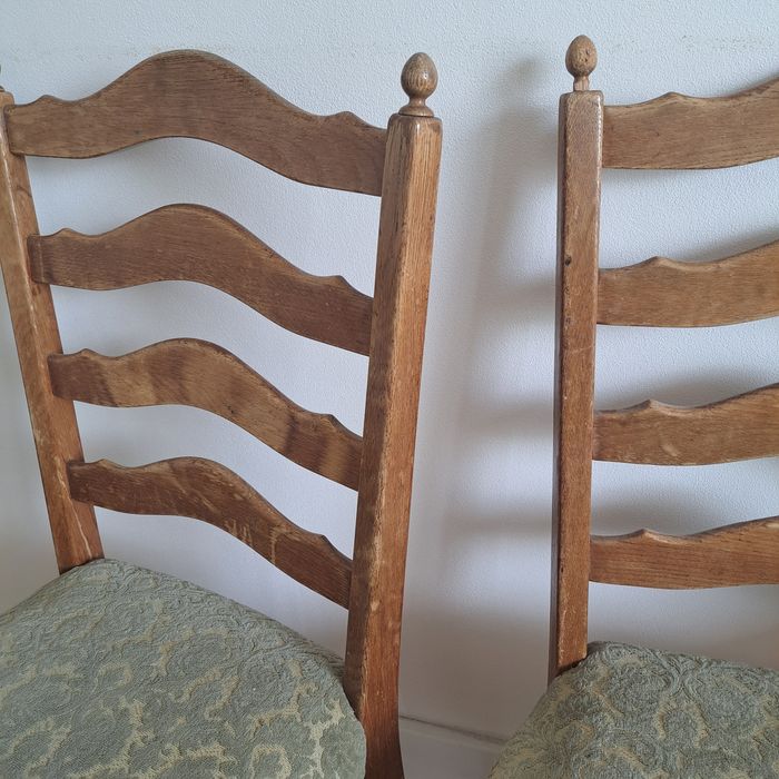 Дубові стільці, стілець для вітальні, 6 шт.