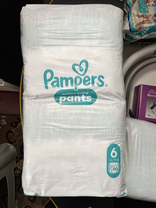 Підгузки-трусики PAMPERS pants 6 (13-19кг)