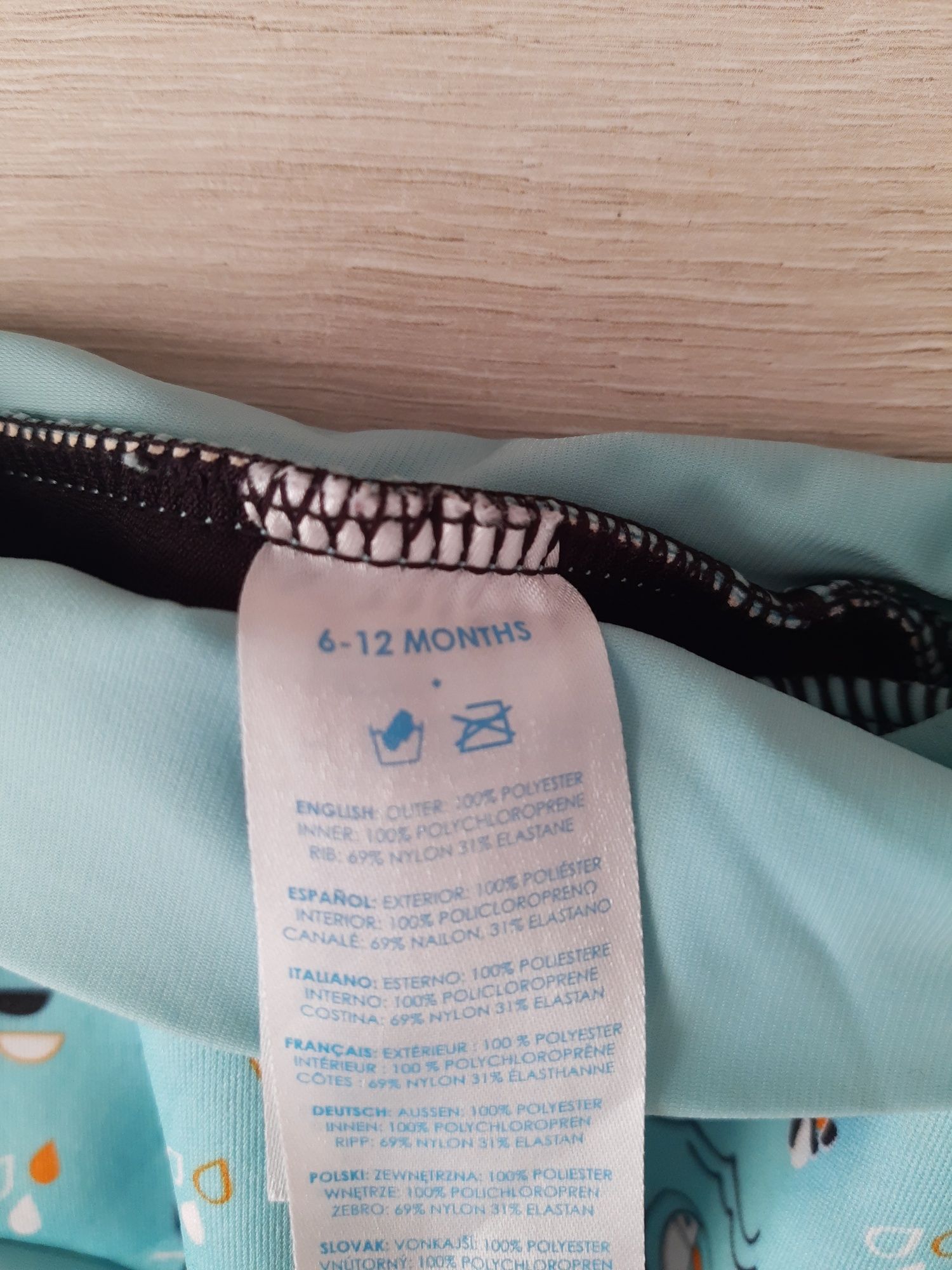 Neoprenowa pieluszka do pływania Happy Nappy Arka Noego r. L 6-12