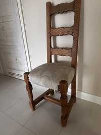 4  krzesła tapicerowane