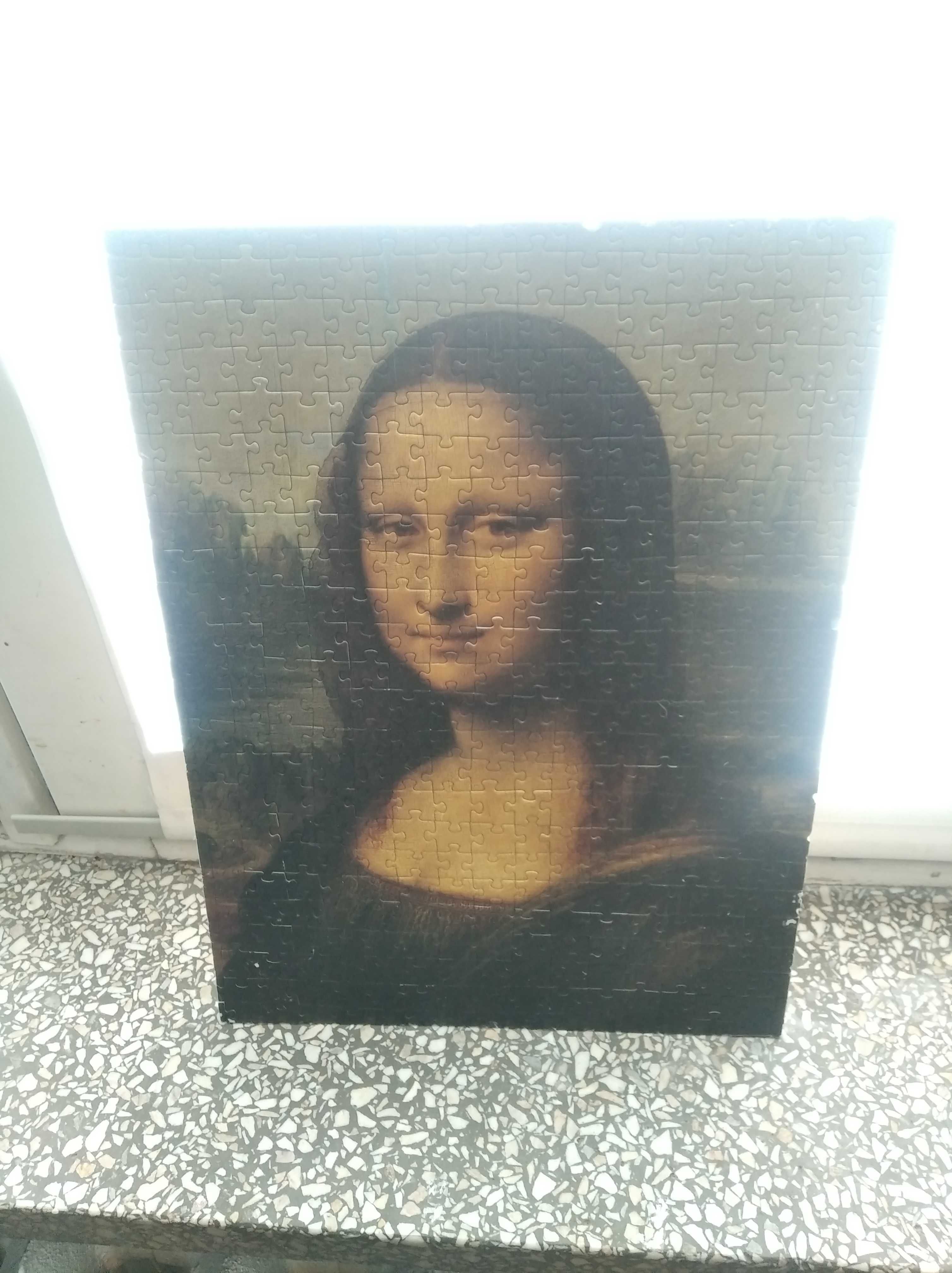 Mona Lisa puzzle 30 na 40 cm obraz