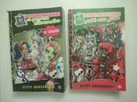 Dois livros Monster High 3€ unidade (5€ conjunto)