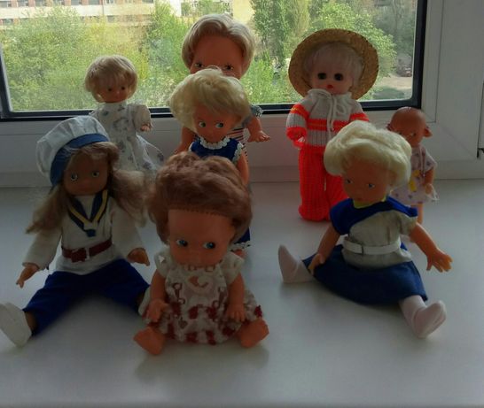 Куклы маленькие, винтажные, производство Германия, в ассортименте.