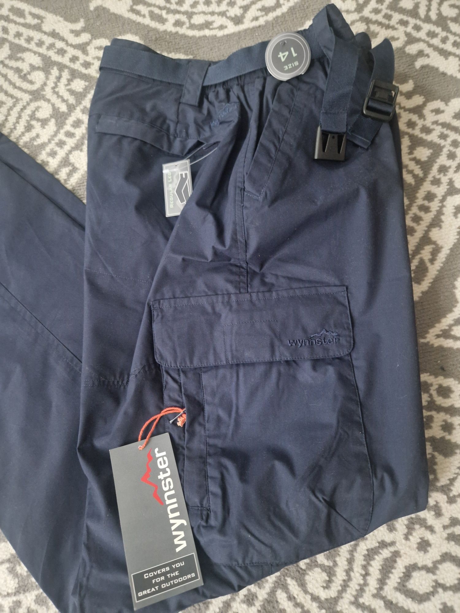 Spodnie trekkingowe Wynnster r. 40, L nowe