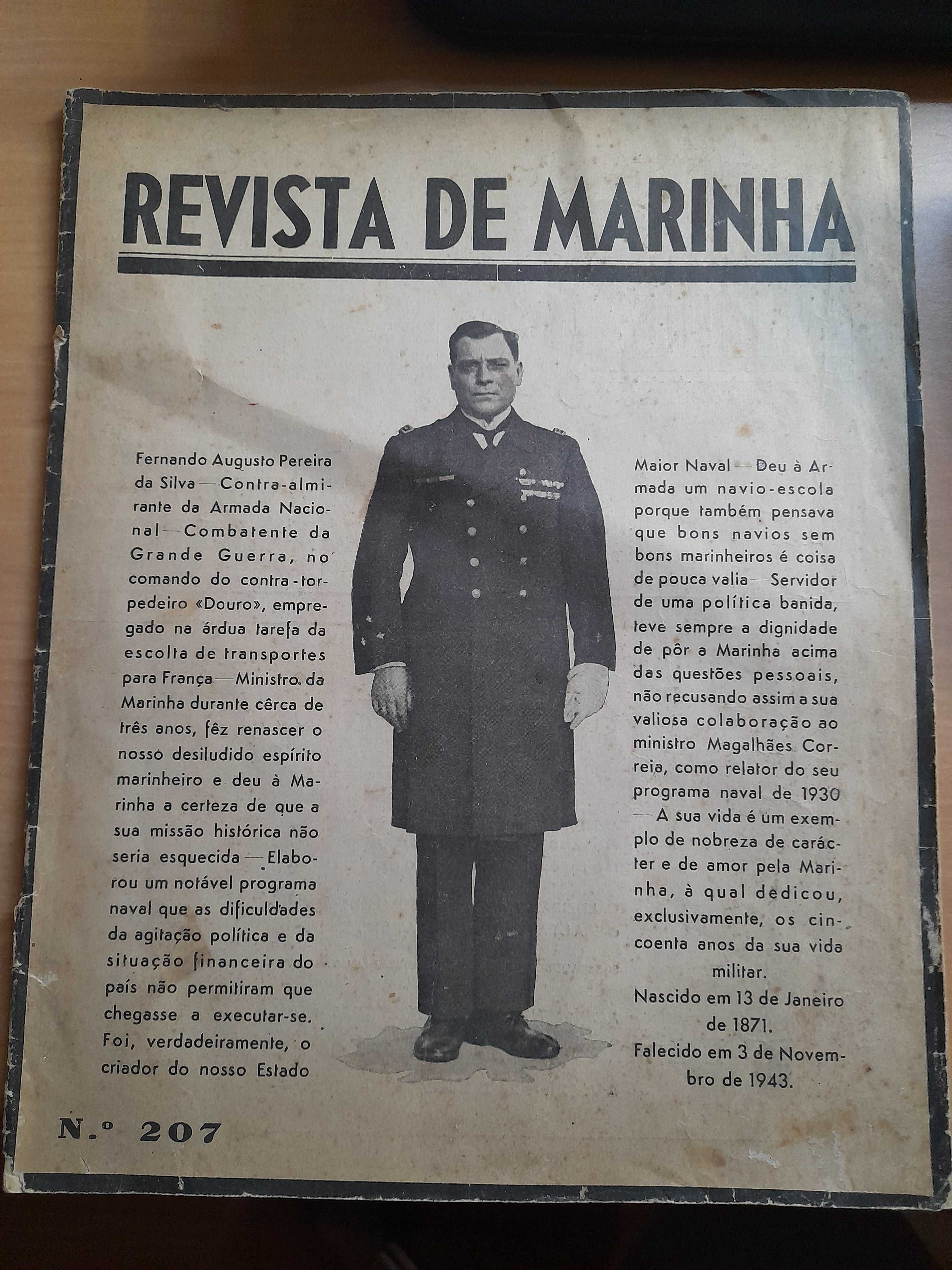 Revista de Marinha - nº 207 - Novembro 1943 (quase 80 anos!)