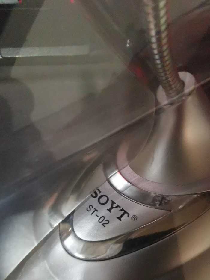 2 microphones de computador soyt st 02 a estrear
