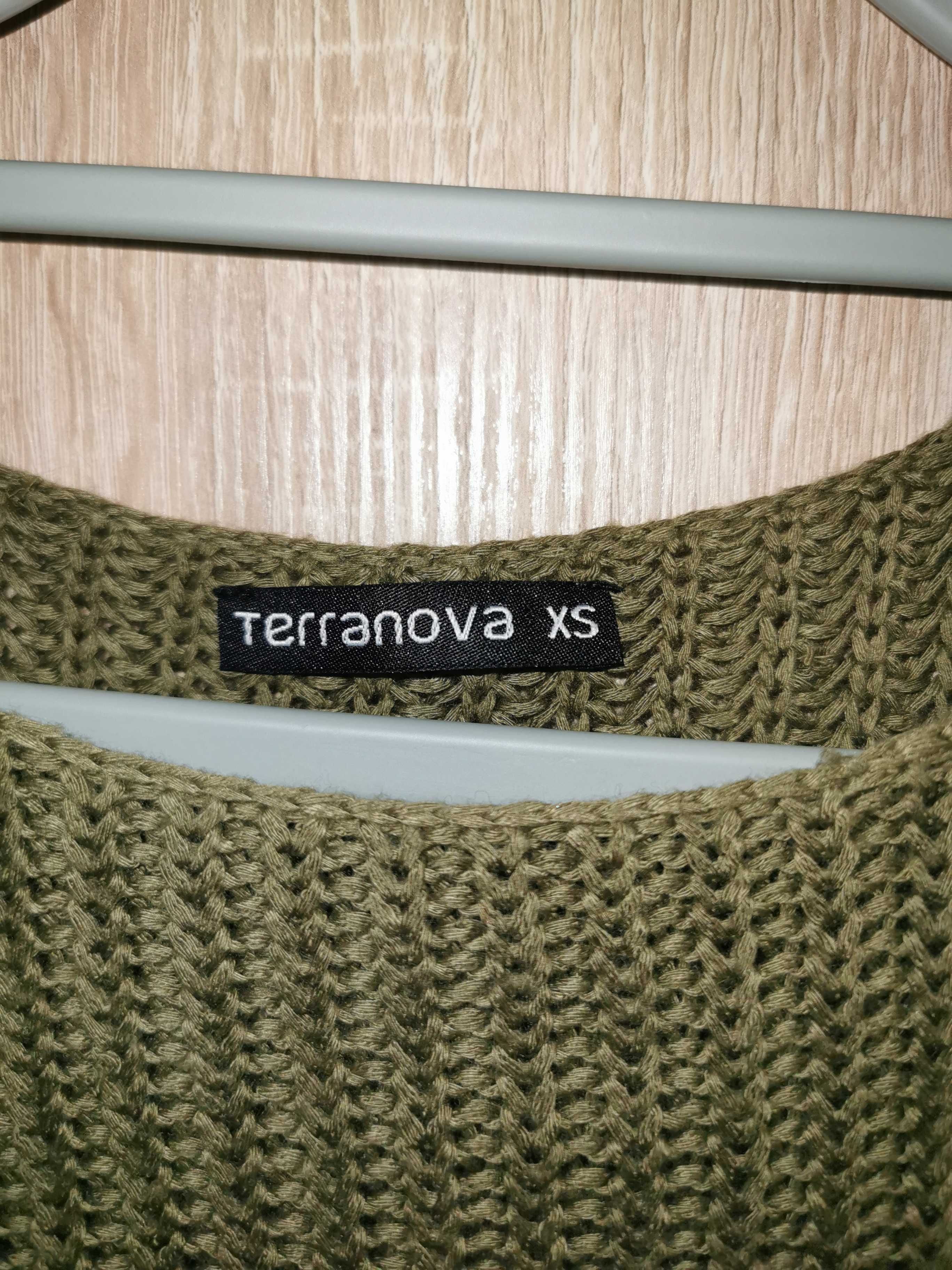 Terranova - "Zniszczony" sweter - XS