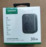 Ładowarka sieciowa 4w1 adapter Ugreen 90613, 30W 3 mA 2x USB, 1x USB-C