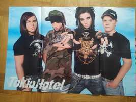 Mega plakat Tokio Hotel do sklejenia