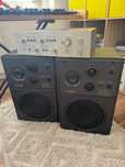 Kolumny Telefunken  plus wzmacniacz Akai