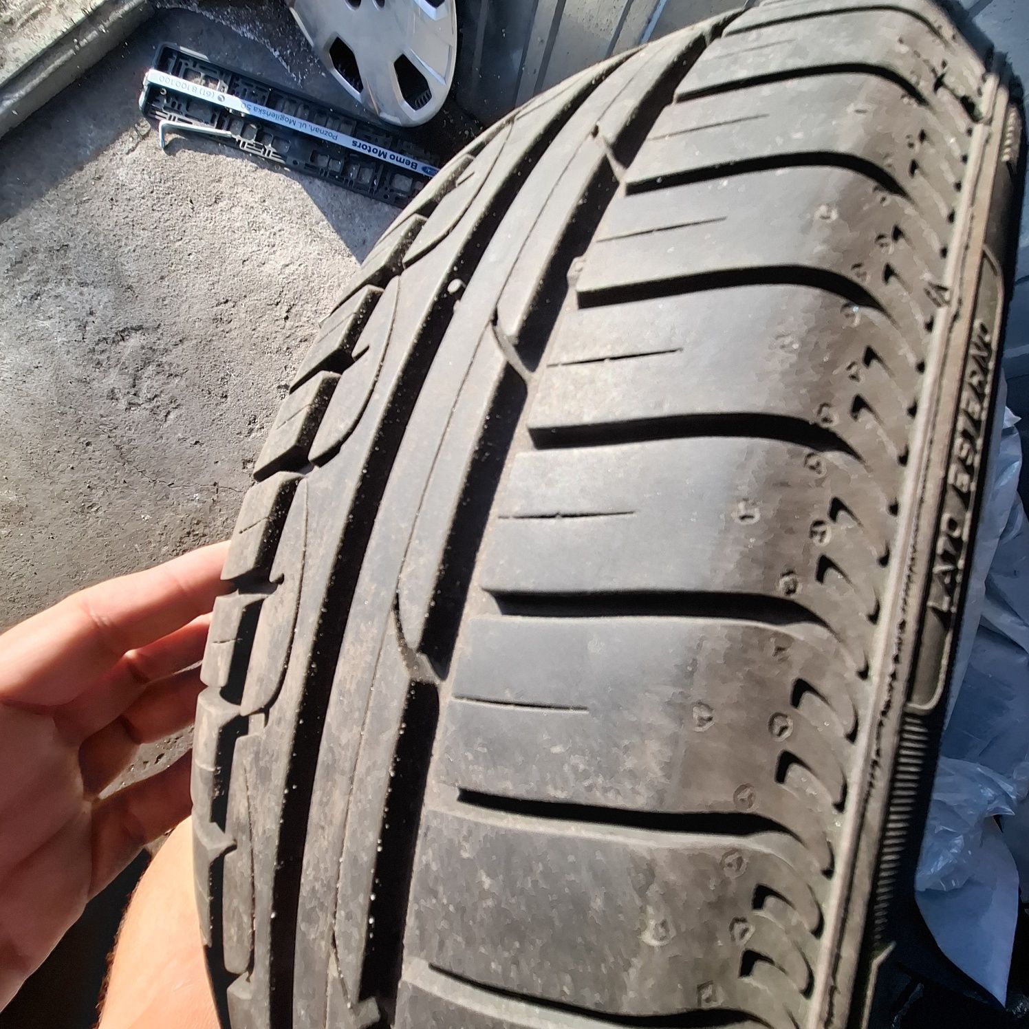 Opony letnie prawie nowe Fulda 185/65/R15