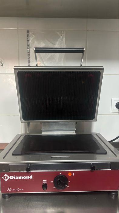 Placa eletrica diamond tostadeira grelhador restauracao