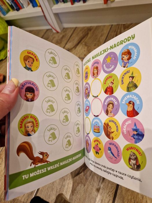 Disney Uczy. Przygoda z Czytaniem. Będę czytać 1