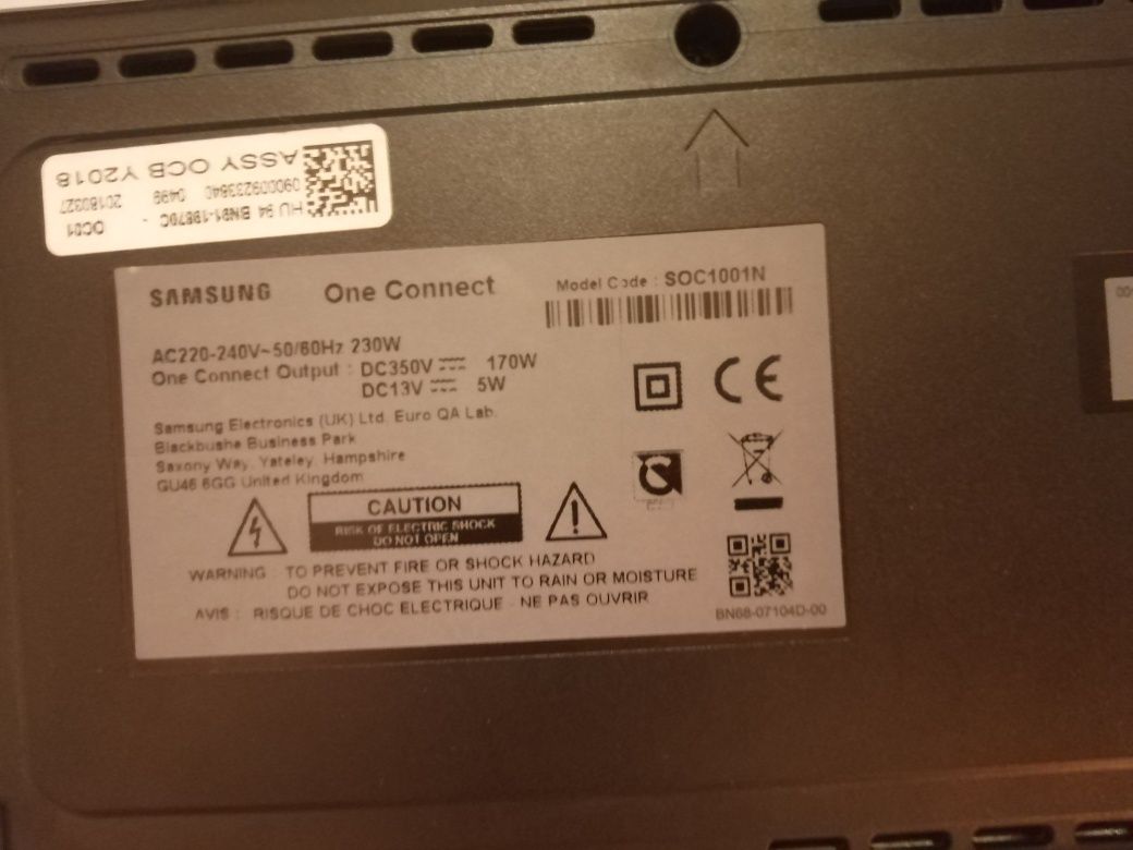 Samsung One connection