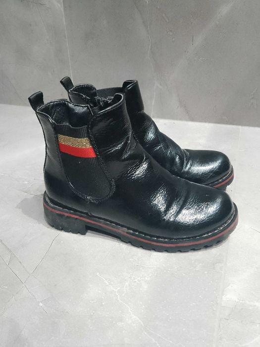 Kozaki jesień/zima czarne eleganckie rozm.30 Nelli blu