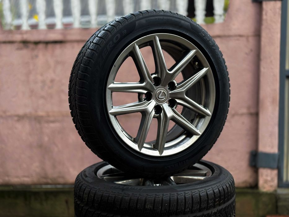 Диски Lexus 5/114,3 R17 в зборі з зимовою гумою Pirelli Sottozero 3