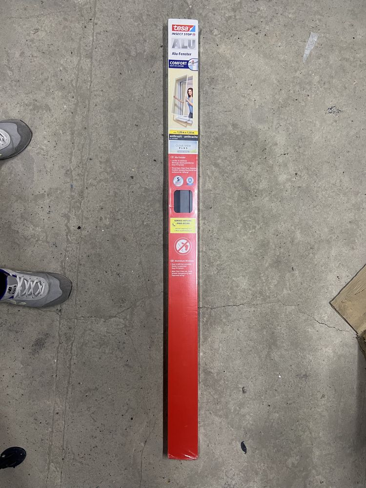 Moskitiera Tesa Alu antracyt 120x150 super cena