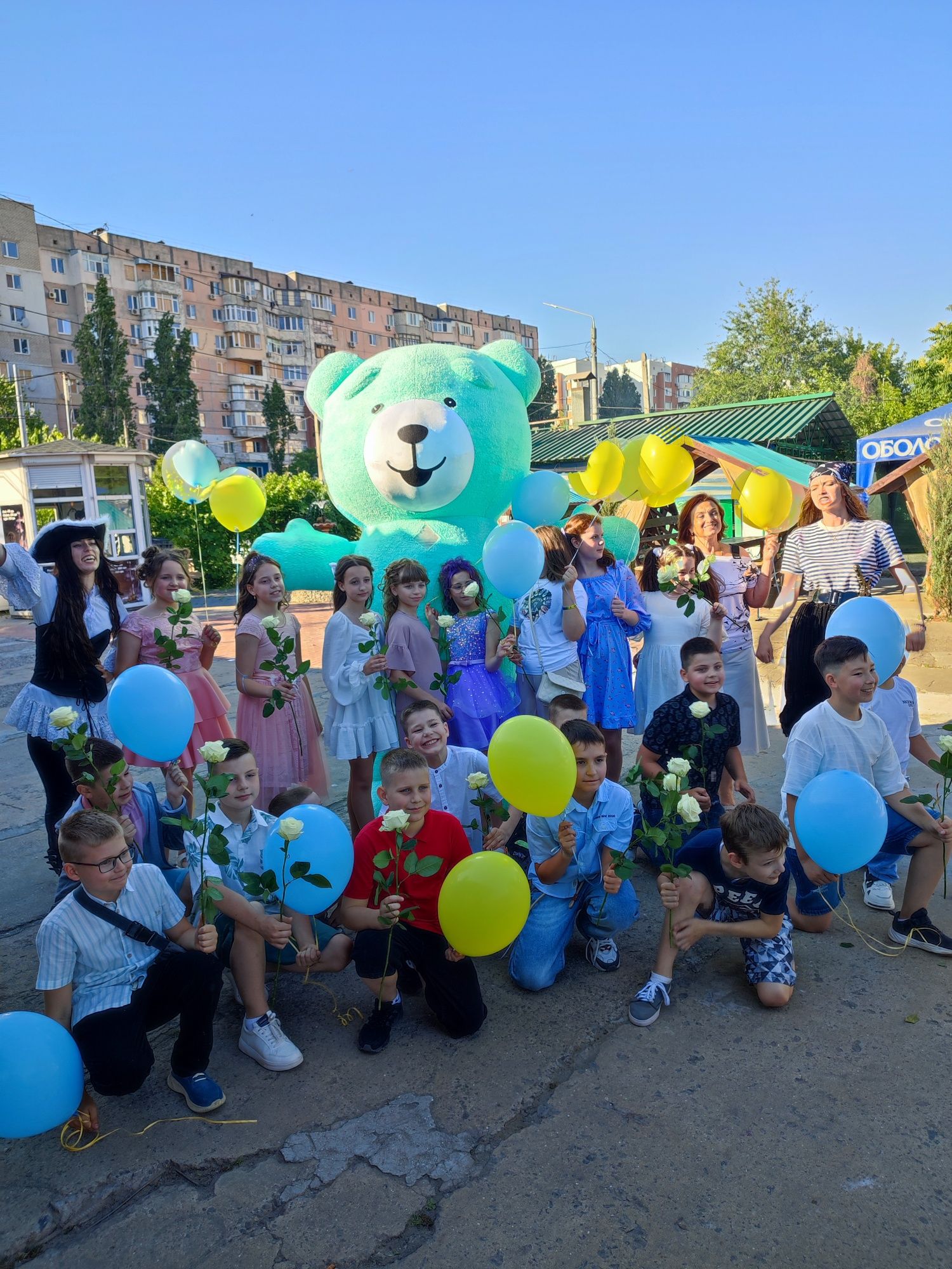 Ростовая кукла ведмідь мишка  аніматор мішка медведь день народження
