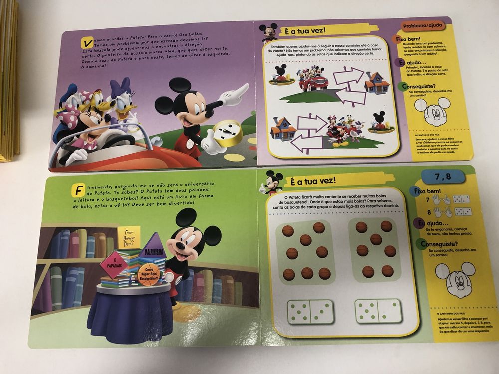 Livros mágicos Mickey