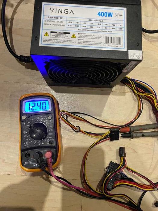 Блок питания Vinga 400W ОЕМ PSU-400-12 б\у