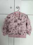 Bluza Bambi 104 różowa z falbanką