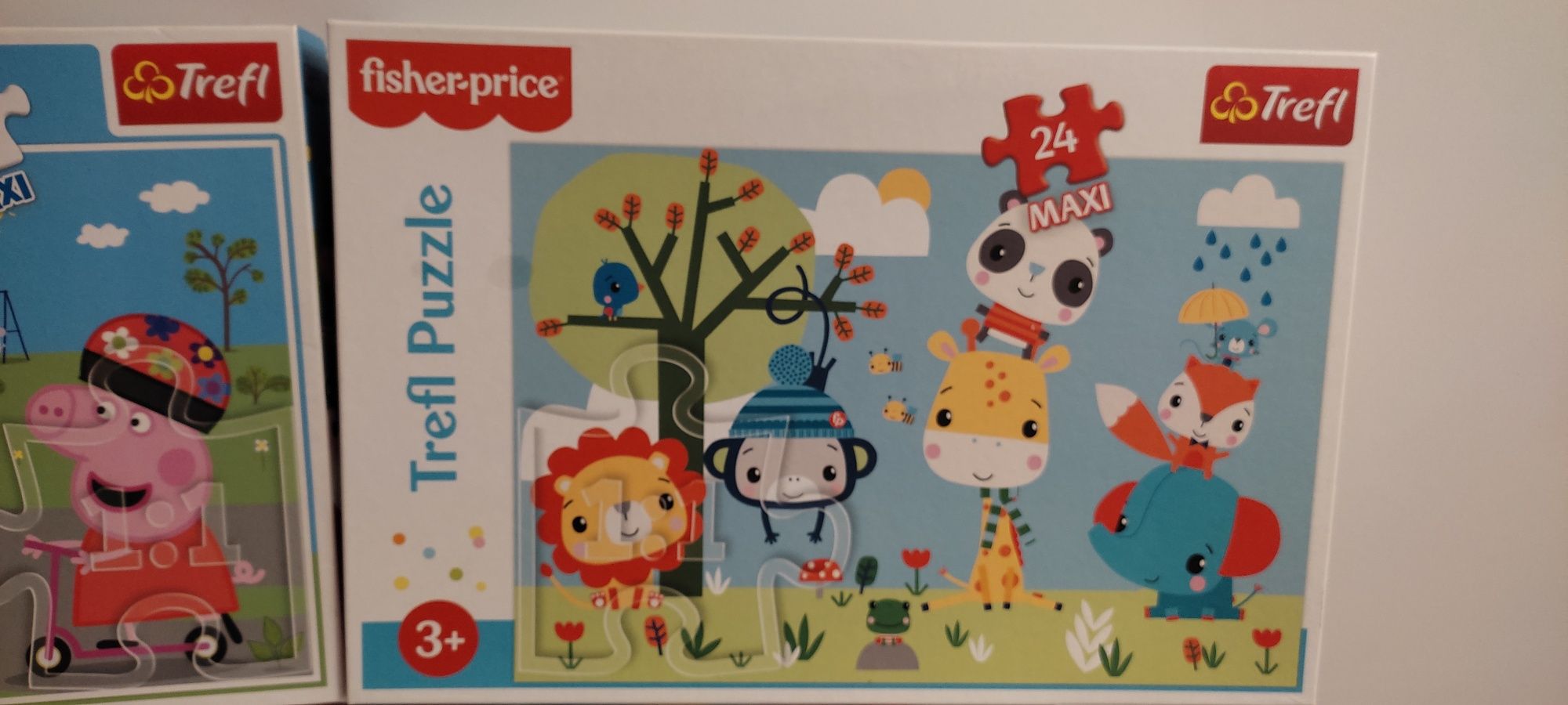 Puzzle 3+ Fisher Price i Trefl Maxi