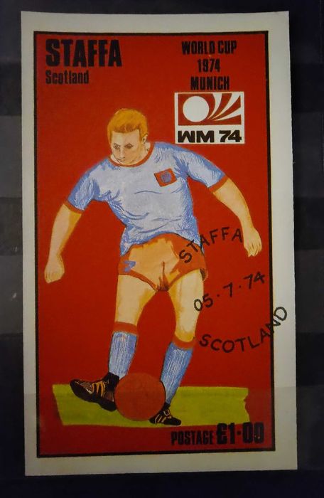 Znaczek lokalny - Szkocja - Piłka nożna