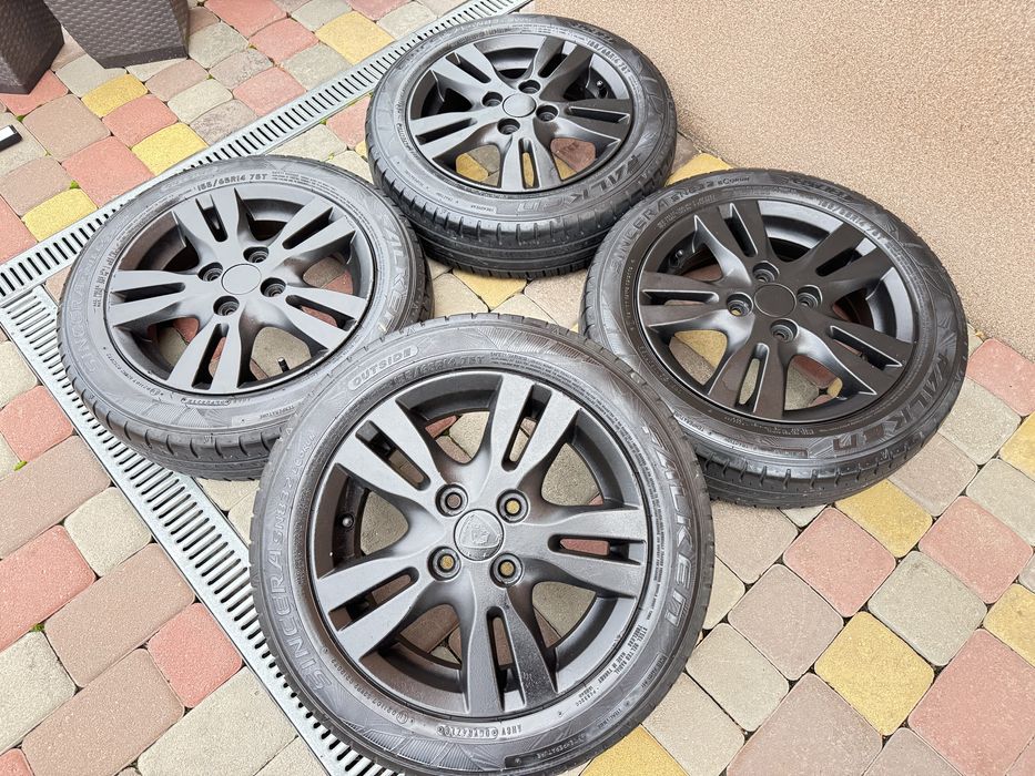 Тітанові діски KroK 4*100* R14 mazda-Toyota-Getz-Honda