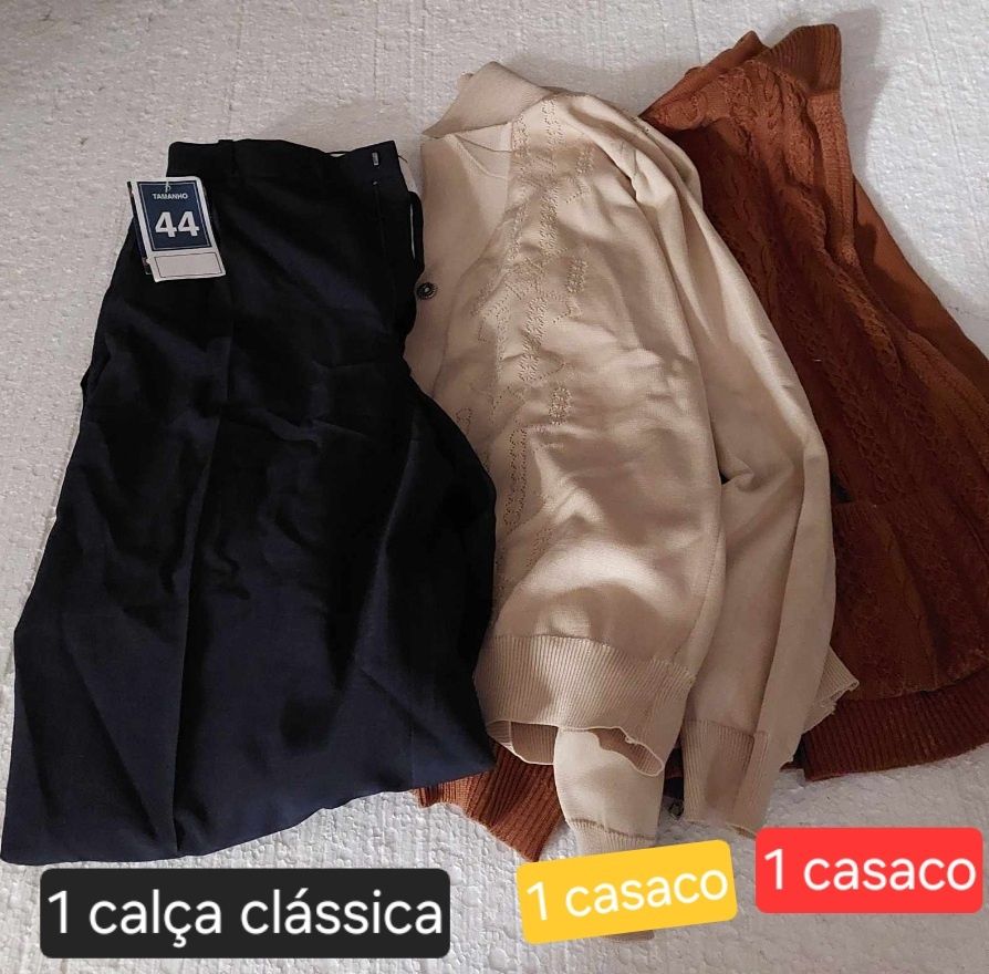 Roupas tamanho L escolha 6 peças por 5€