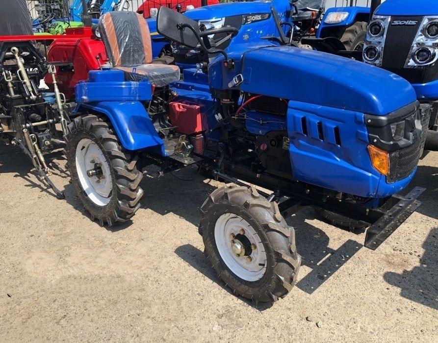 Мототрактор FORTE MT-161 +плуг+фреза. Трактор з безкоштовною доставкою