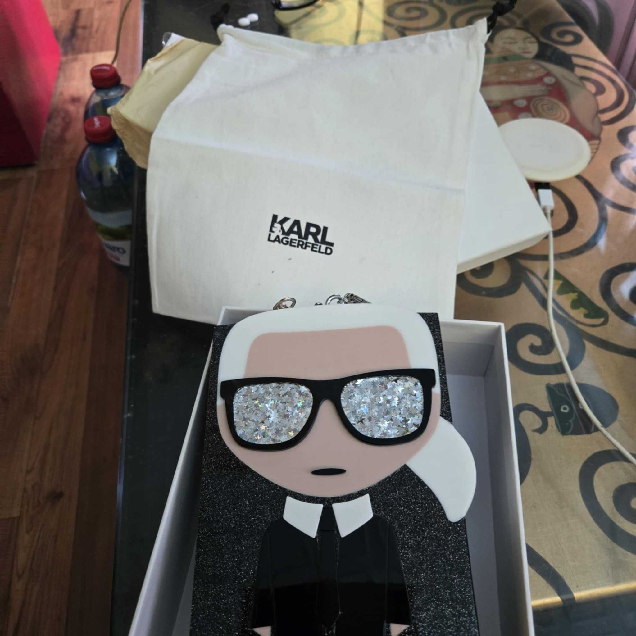 Karl lagerfeld torebka okazja jak nowa