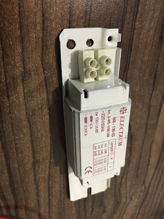 Електромагнітний дроссель  Electrum  MB-136-03 и DS L36/40