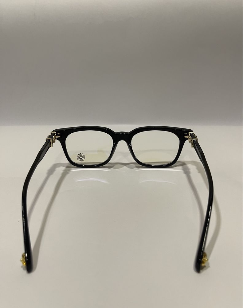 Очки Chrome Hearts Gold / Очки Хром Хартс золоті