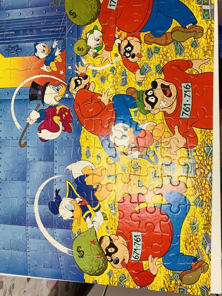 Puzzle Kaczor Donald, Walt Disney, vintage