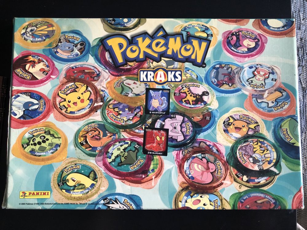 Pokémon kraks coleção incompleta