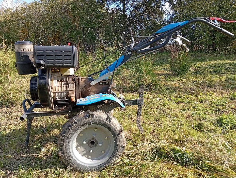 Дизельний мотоблок ДТЗ 510ДН + фреза + обгонні розблокіратори