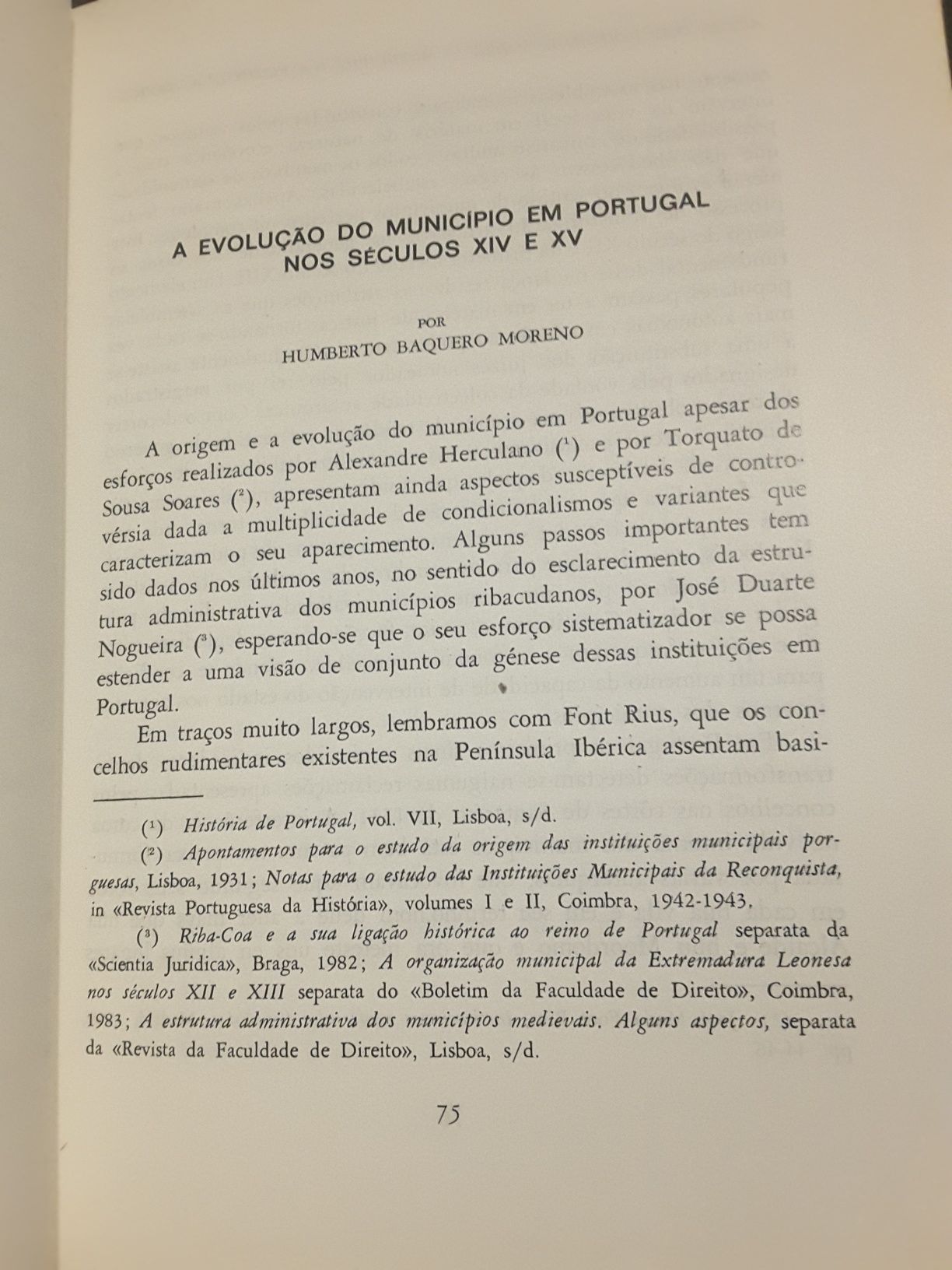 A Cidade Antiga / O Município na Península Ibérica