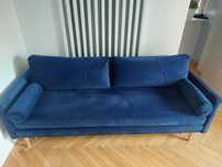 Sofa Optisofa granatowa
