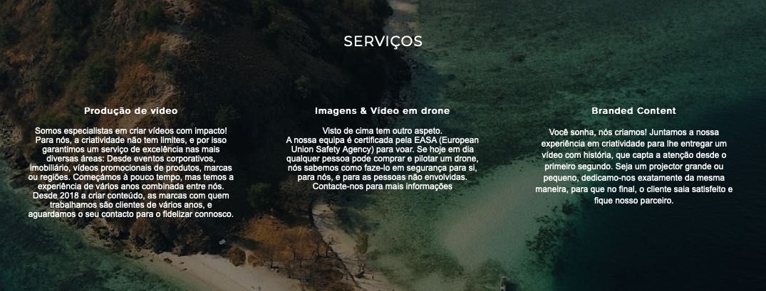 Vídeos Promocionais - Drone - Produtos - Eventos